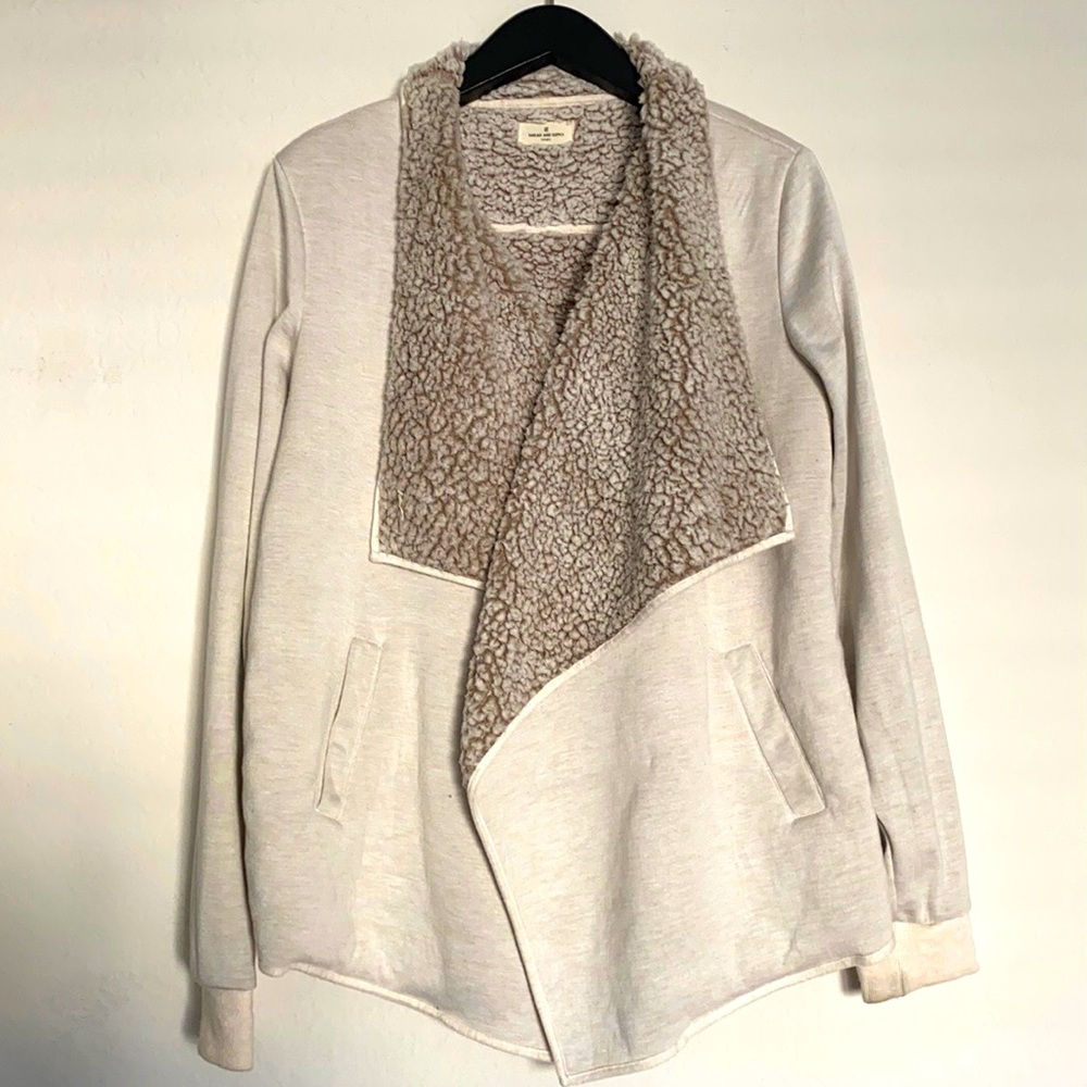 Thread & Supply - Sherpa Wrap Cardigan Jacket